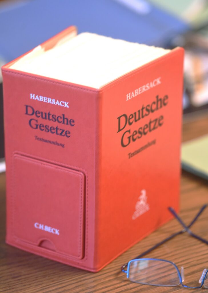 Deutsch Gesetze